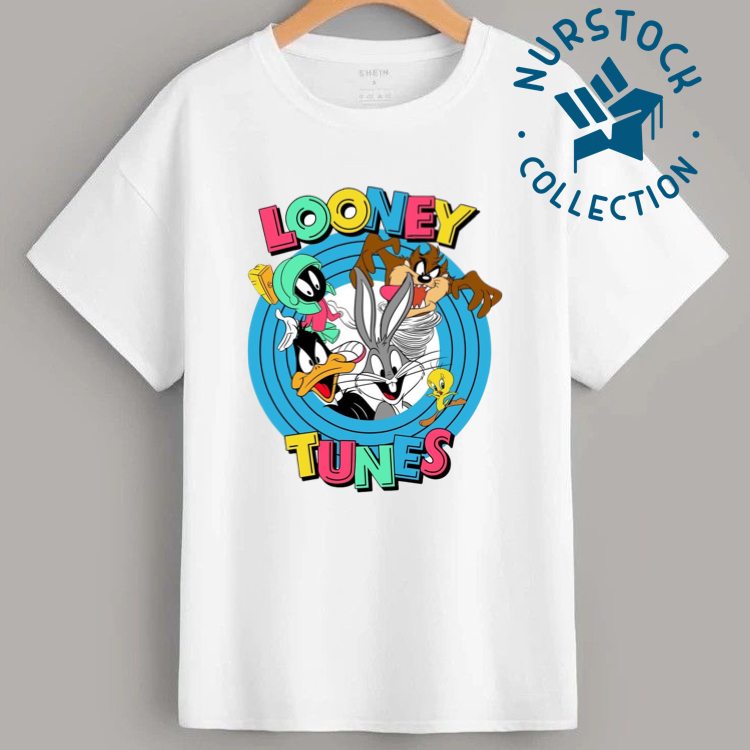 KAOS LOONEY TUNES - TSHIRT KAOS LOONEY TUNES - PREMIUM CATTON COMBAD 30s