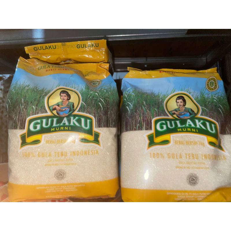 

GULA PASIR GULAKU PACK 1 KG