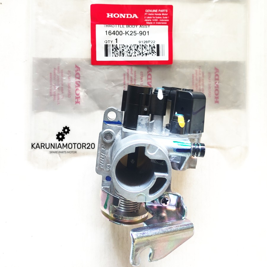 Throttle Body Assy Beat Fi/Scoopy Fi Original AHM 16400-K25-901
