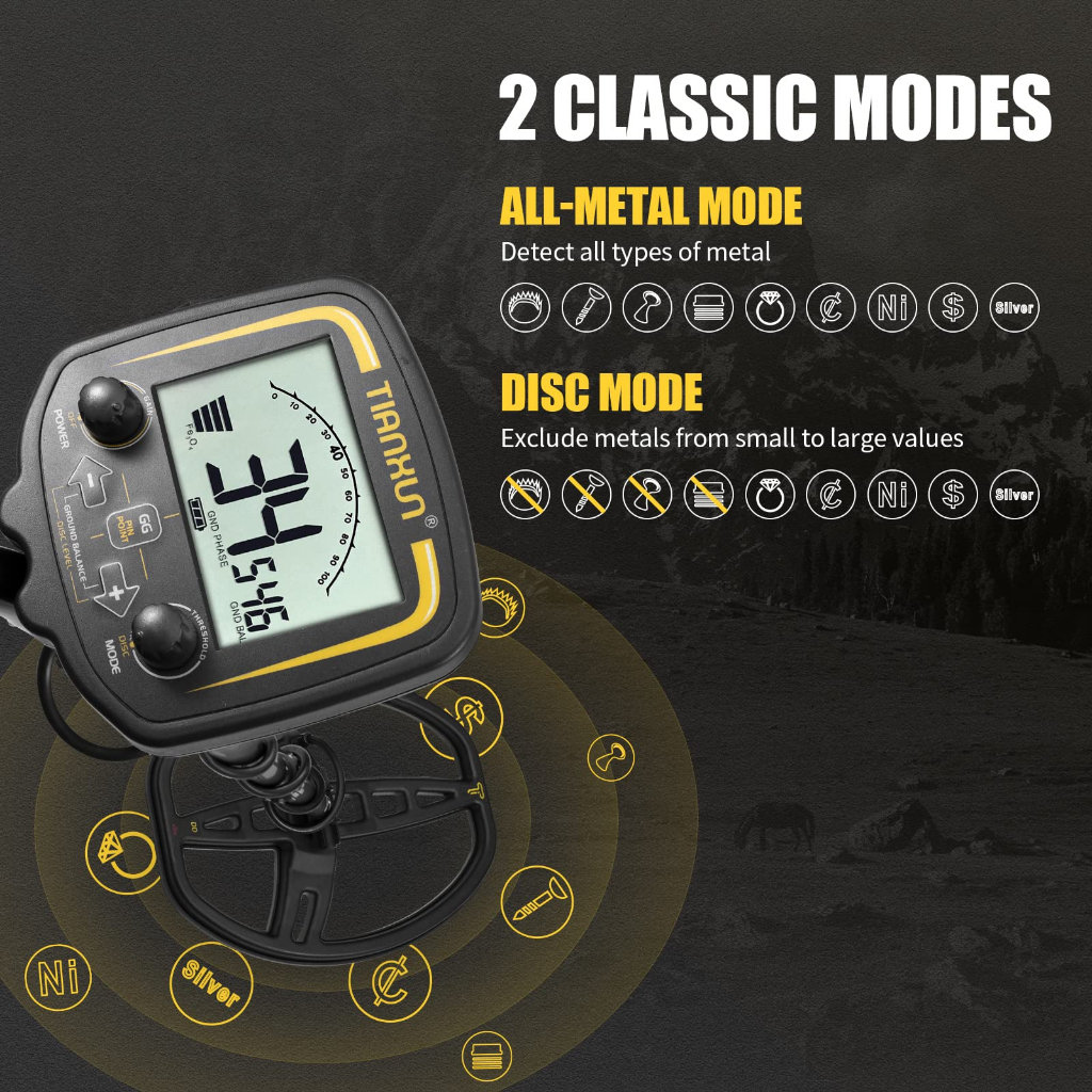 Sale TIANXUN TX 850 Metal Detektor TX850 Logam Emas Pendeteksi Logam Dan Emas Metal Detector TX-850