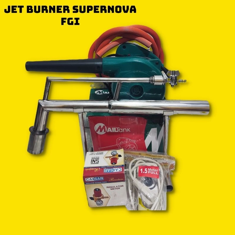 Alat bakar emas. jet burner supernova emas.peleburan logam.blender bakar emas