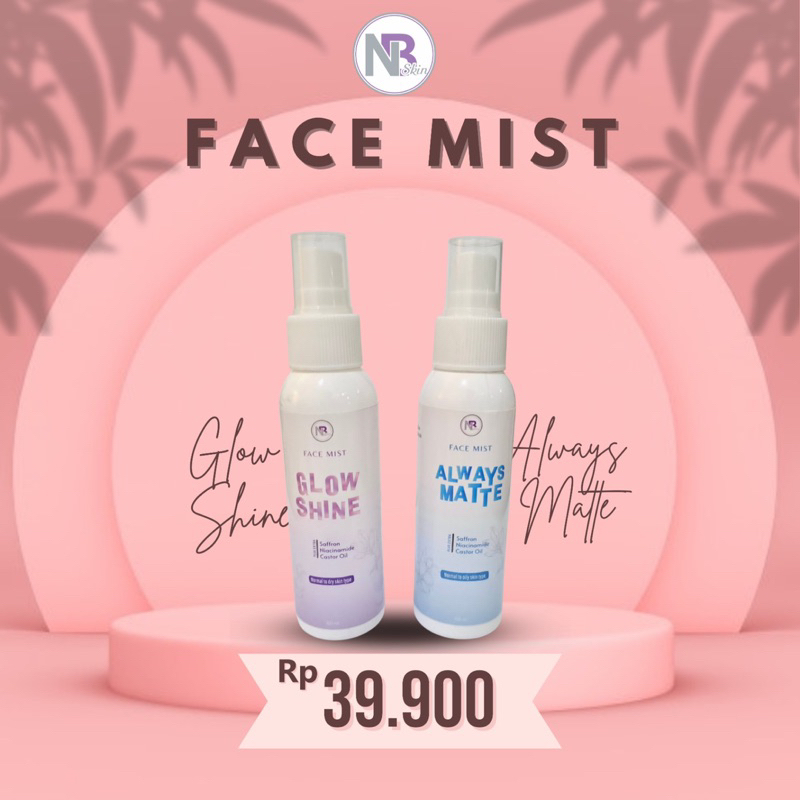 3 in 1 Face Mist by NB Skin - Glow Shine&Always Matte