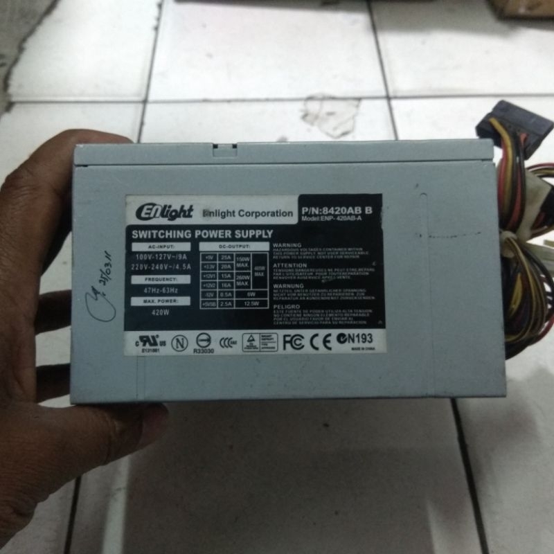 power supply enlight 400watt