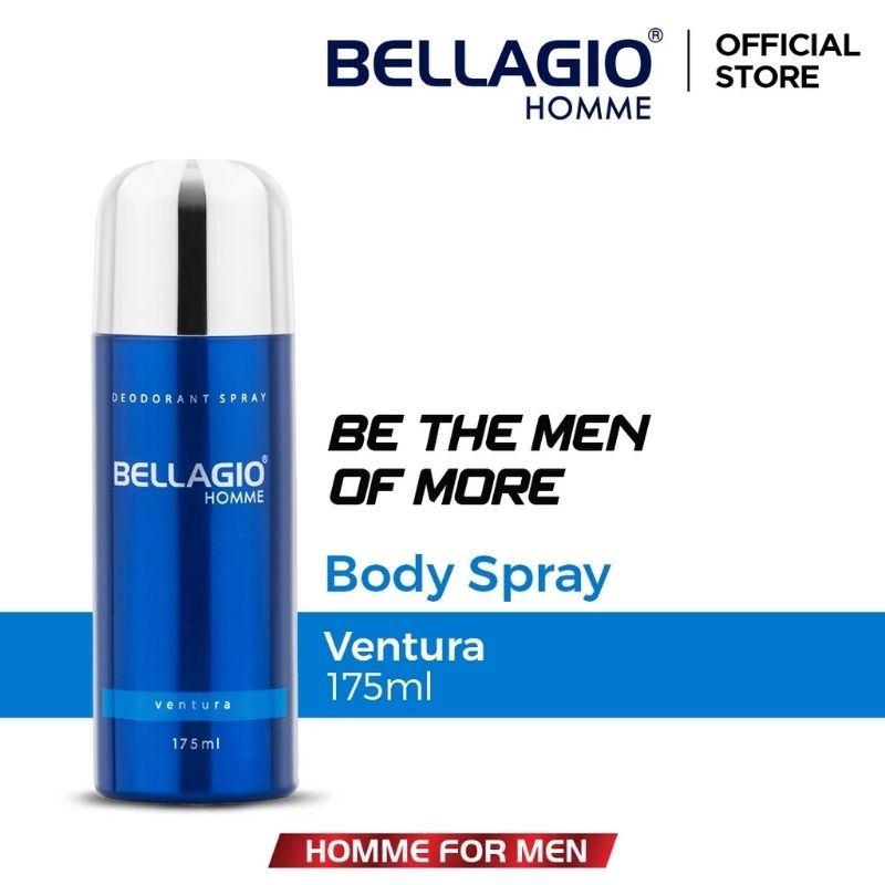 BELLAGIO HOMME DEODORANT BODY SPRAY VENTURA | BODY SPRAY PARFUME PRIA