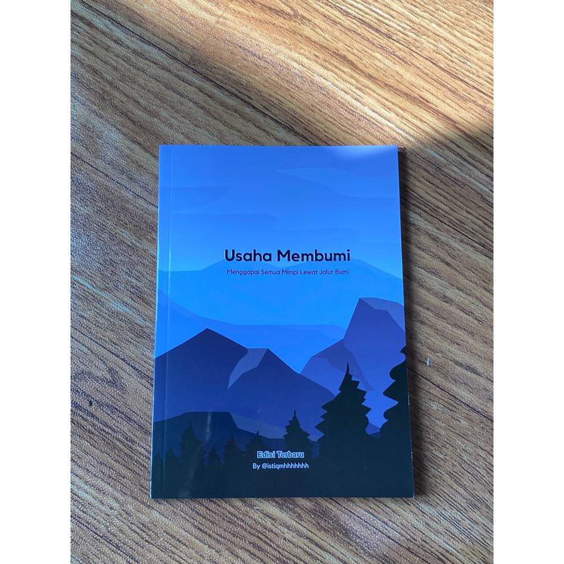 

buku Usaha Membumi edisi terbaru