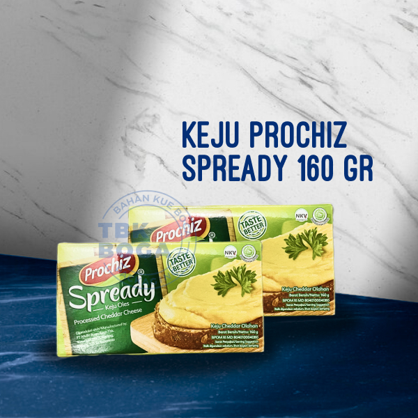 

Keju Prochiz Spready ( 160 gr ) Cheese Halus Cheddar Oles Spread