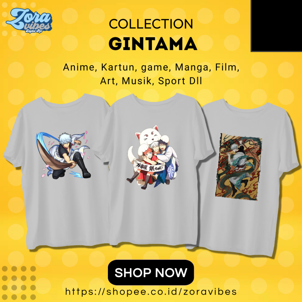 Kaos Anime CODE GINTAMA
