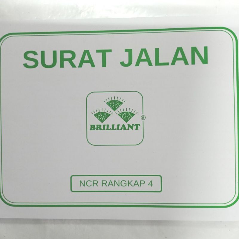 

Surat jalan 4 ply merk.Briliant besar