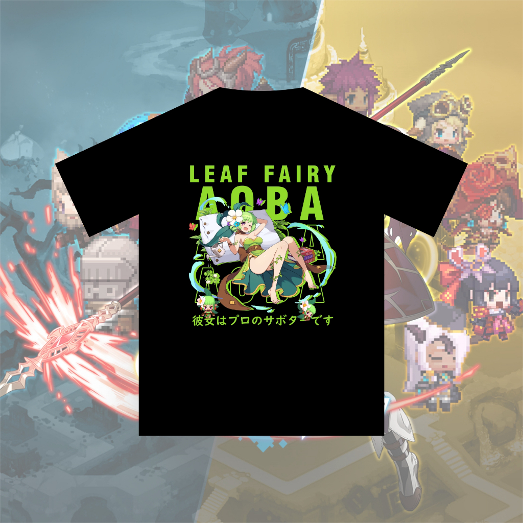 Kaos Guardian Tales AOBA Cotton Combed 30s