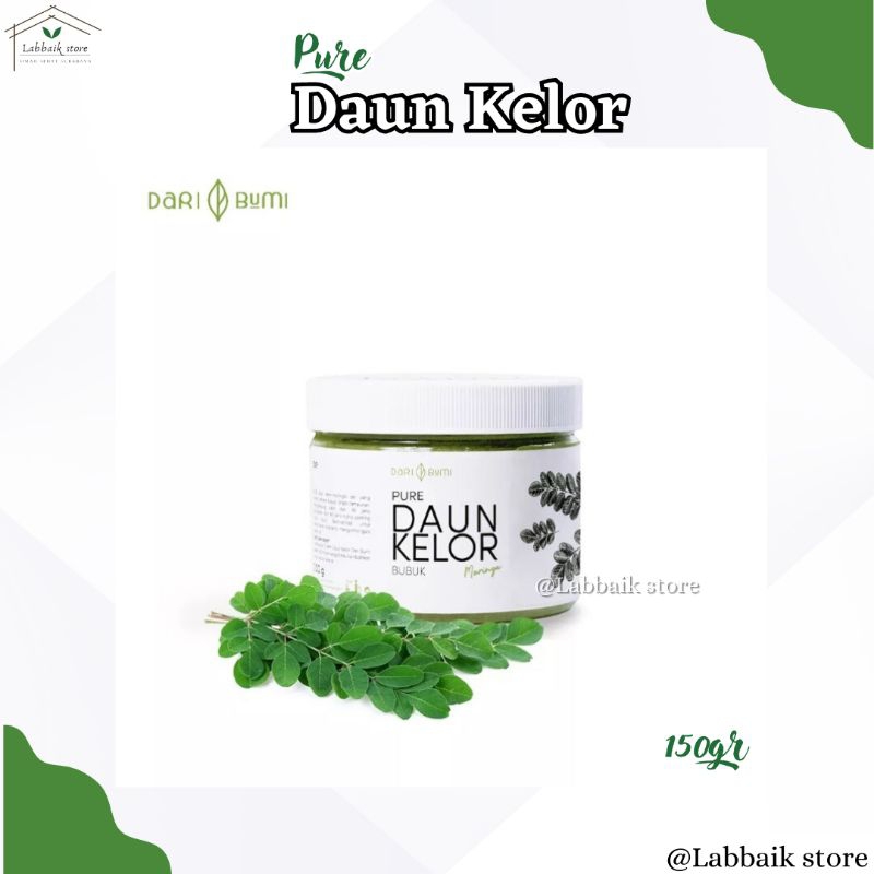 

Dari Bumi Organik Daun Kelor Bubuk 150gr