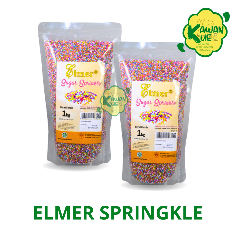 

ELMER SPRINGKLE KEMASAN TIMBANG 100 GR / SPRINGKLE WARNA WARNI