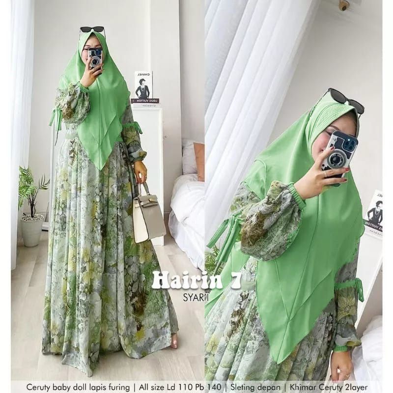 HAIRIN 7 SYARI CERUTY MOTIF MEWAH KONDANGAN