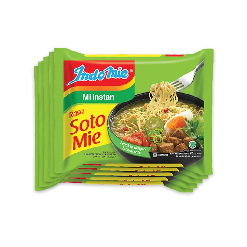 

Indomie Kuah Soto Mie Spesial