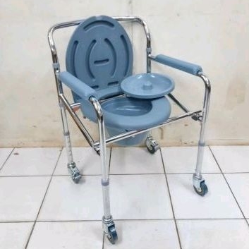 Commode Chair Roda / Kursi BAB Roda Sella