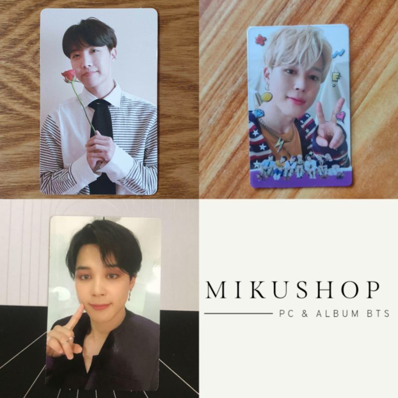 OFFICIAL PC DVD BTS - J-HOPE MEMORIES 2019 / JHOPE MEMO 19 / JIMIN DECO KIT / JIMIN CLUE PHOTOBOOK P