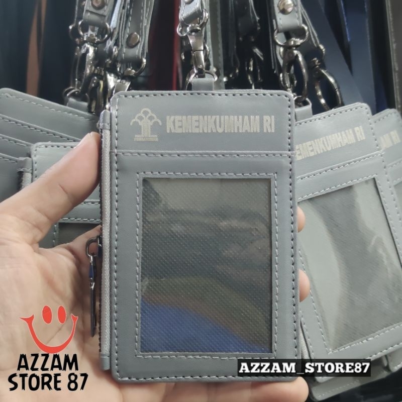 

ID Card Holder Tali Lanyard Name Tag Model Dompet Terbaru Logo KEMENKUMHAM RI PENGAYOMAN