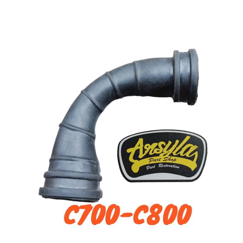 karet filter udara hawa karburator honda c700 c800 supercup nos