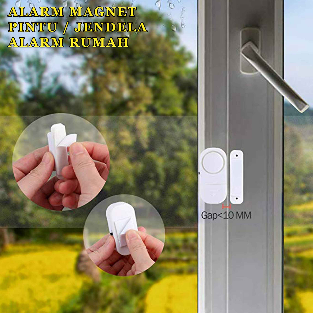 Alarm Magnet / Alarm Pintu & Jendela / Alarm Rumah