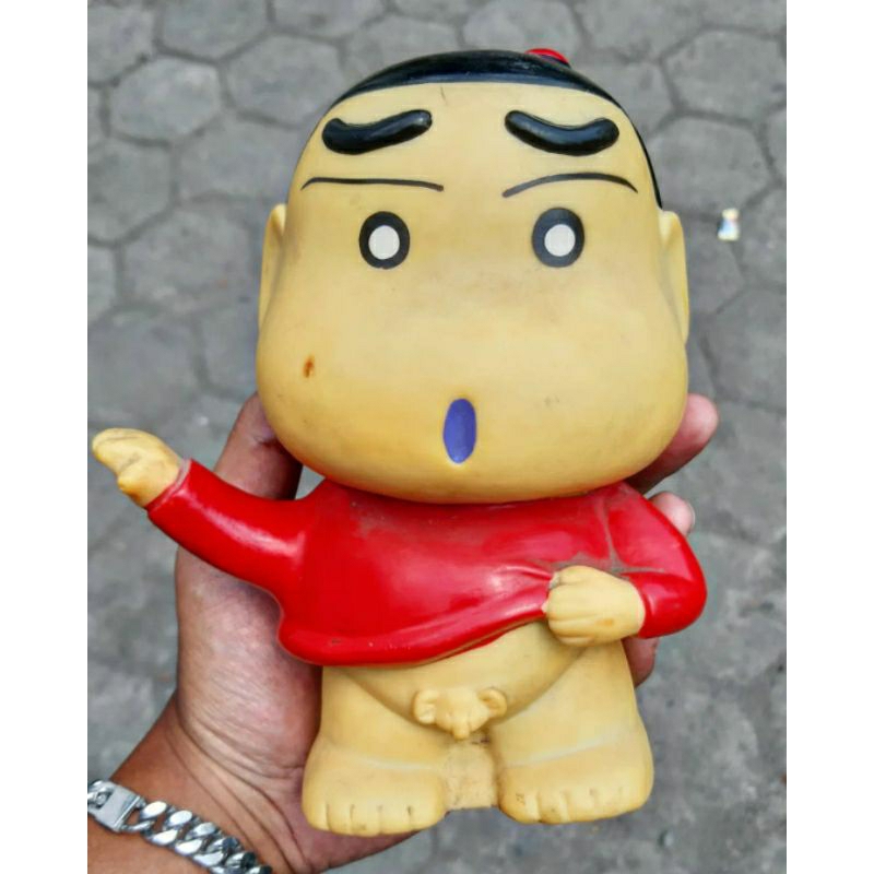 coin bank sinchan karakter celengan sinchan mainan action figure