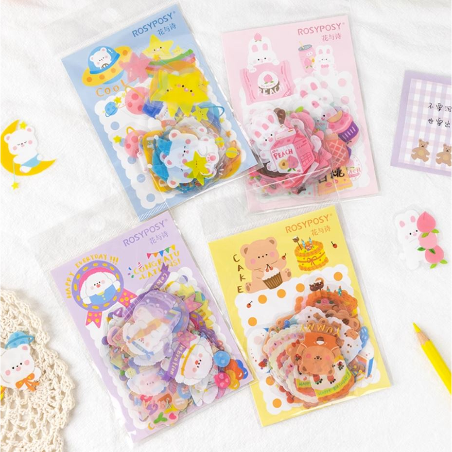 

Rosy Posy Cartoon Sticker