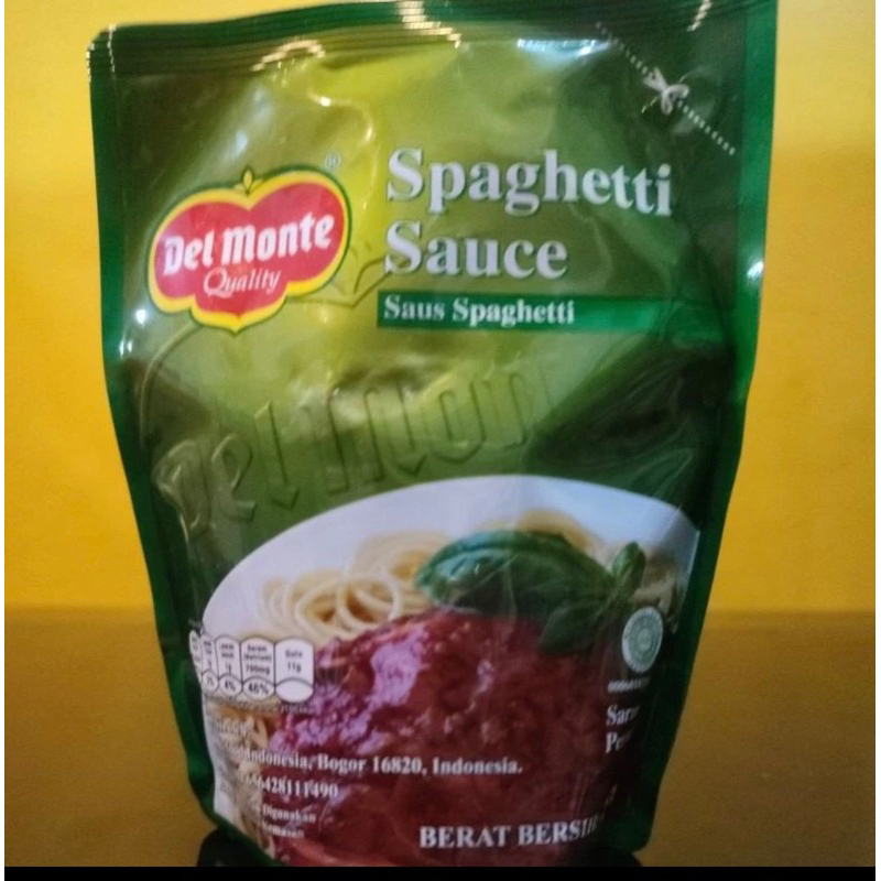 

delmonte saus BBQ / Spagethi kemasan 250gram