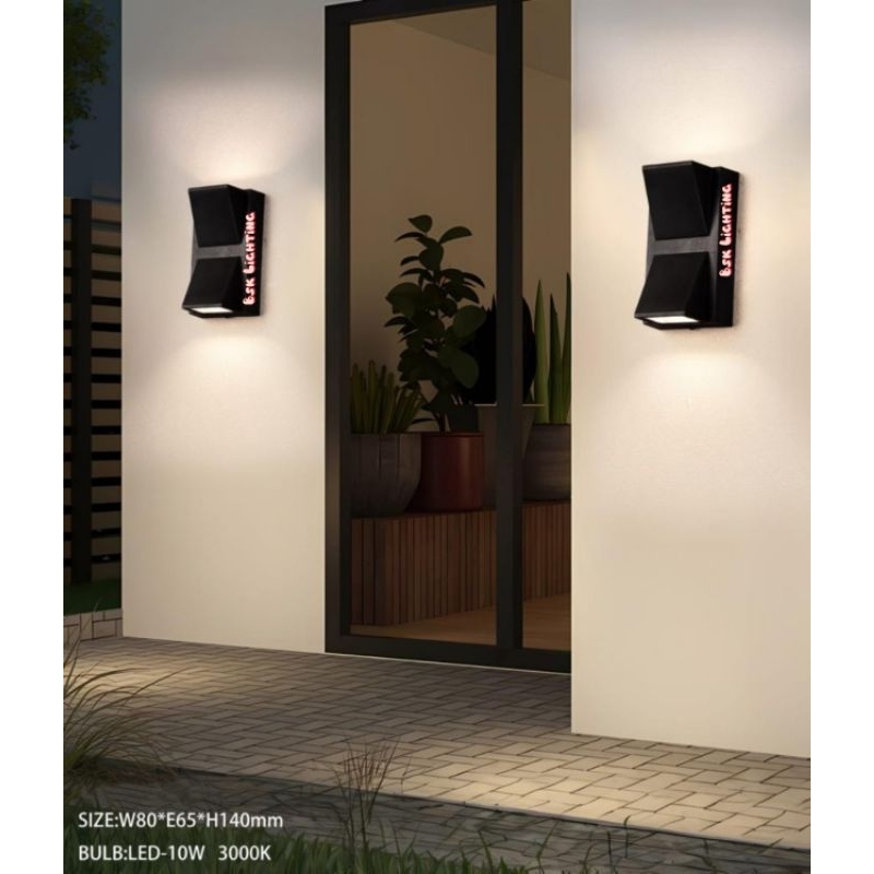 Lampu dinding minimalis outdoor led/lampu hias dinding led modern outdoor