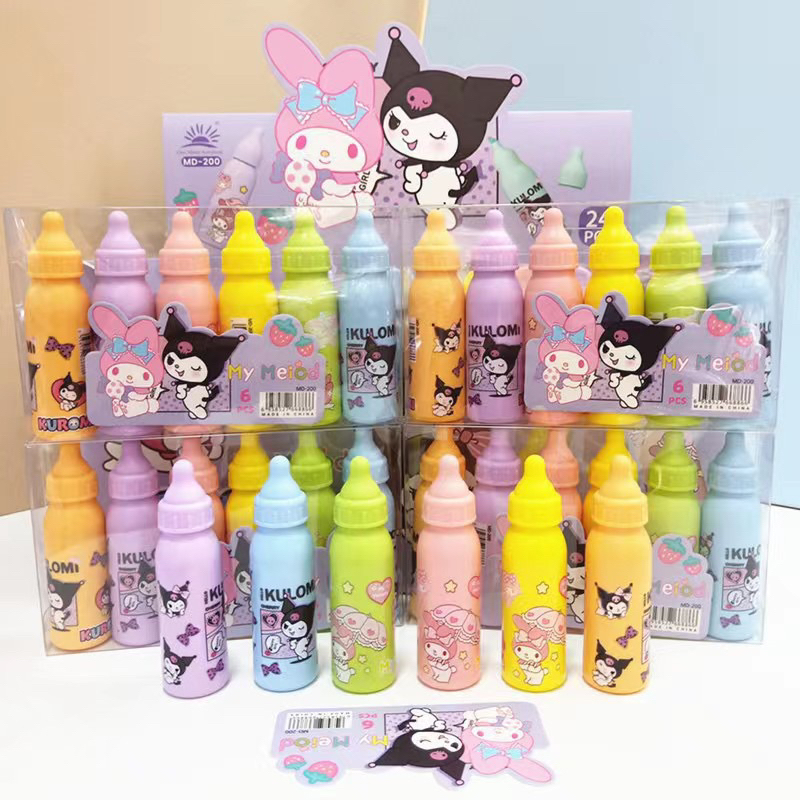 

Stabilo/Highlighter Sanrio 6 Warna Botol Dot • Cciyl.Wear •