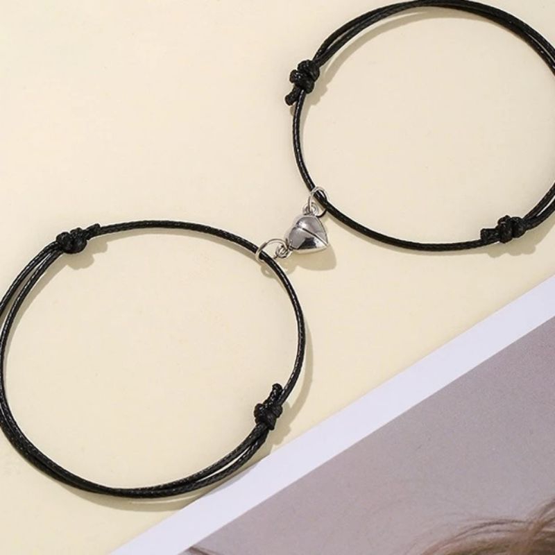 GELANG COUPLE MAGNET LOVE