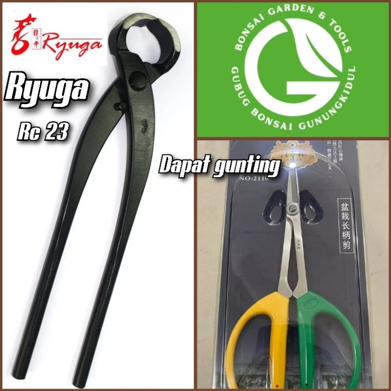 TANG CATOK KREKUT BONSAI RYUGA ORIGINAL RC 23 pemotong cabang dan akar