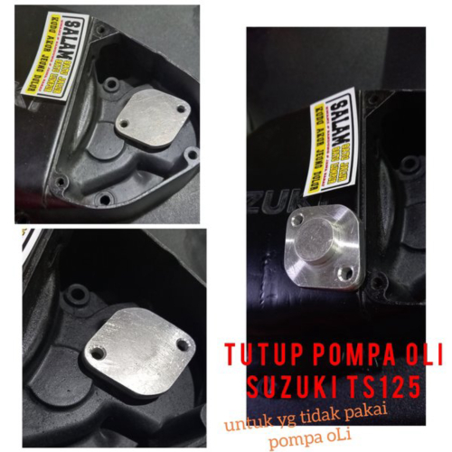 Jual penutup Pompa oLi Suzuki Ts125 penutup pompa oLi TS125 tutup pompa oli Suzuki TS125 Berkualitas