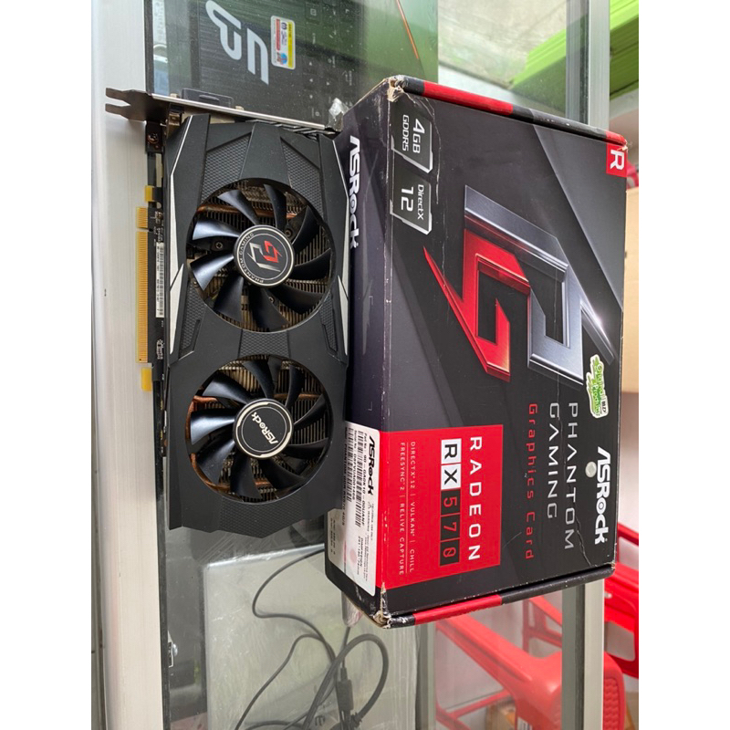 Vga RX 570 4gb Asrock Phantom Gaming MURAH