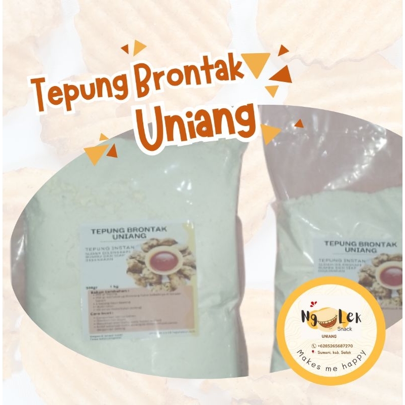 

TEPUNG TAHU BRONTAK PADANG UNIANG/ TEPUNG INSTAN TAHU BRONTAK PADANG