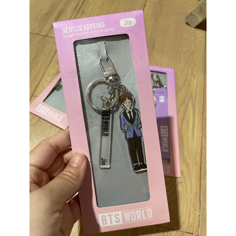 [READY STOCK] BTS World Acrylic Keyring - OFFICIAL