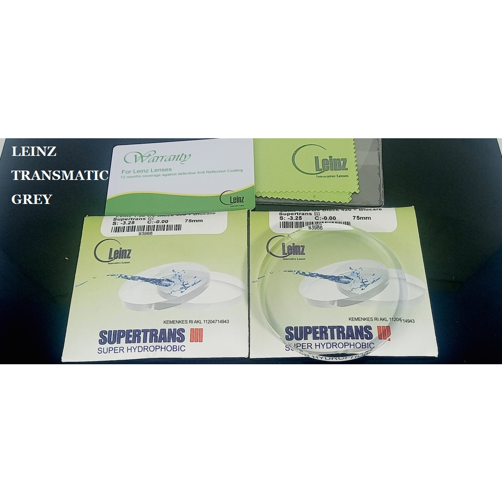 Lensa LEINZ ORIGINAL lensa LEINZ PHOTOCHROMIC lensa LEINZ TRANSMATIC