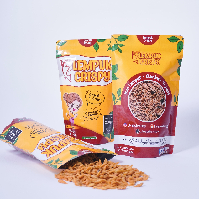 

(200 GRAM) LEMPUK CRISPY IKAN KHAS DANAU RANU GRATI