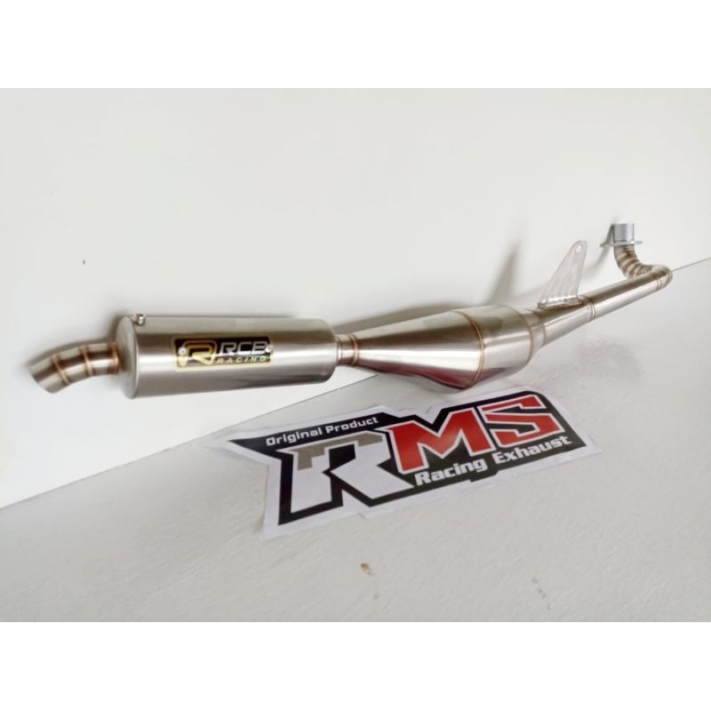 knalpot alfa 2 tak model standar samping