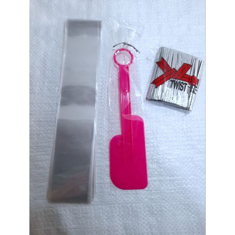 plastik sovenir cobek sambel/sendok cabe+ kawat ikat