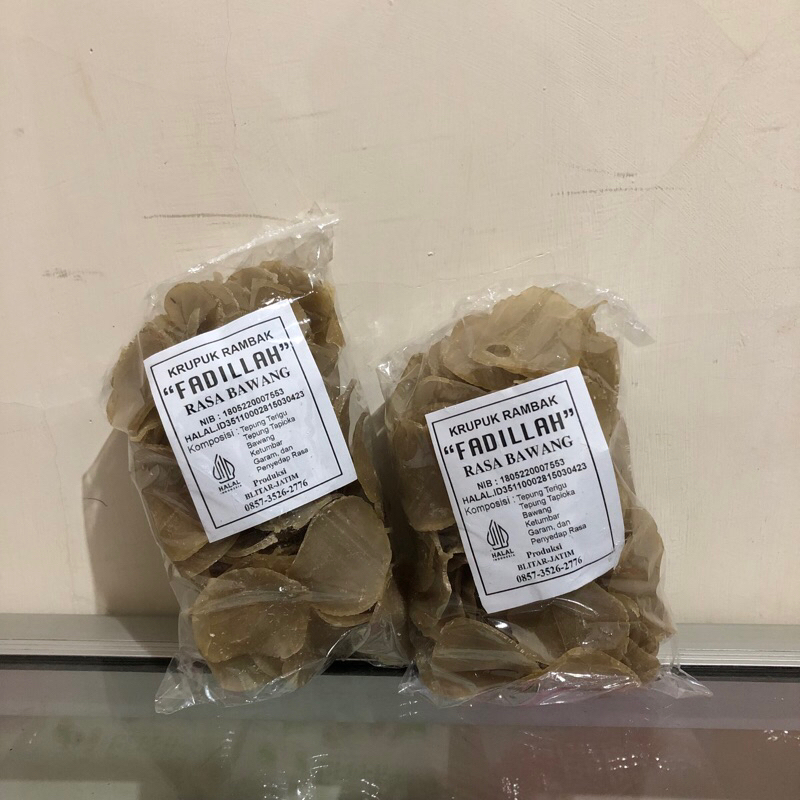 

kerupuk lauk bawang udang ketumbar