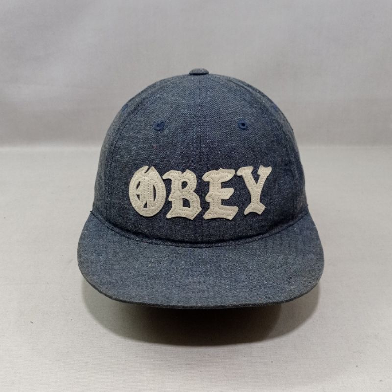Topi Cap OBEY Denim Second Original