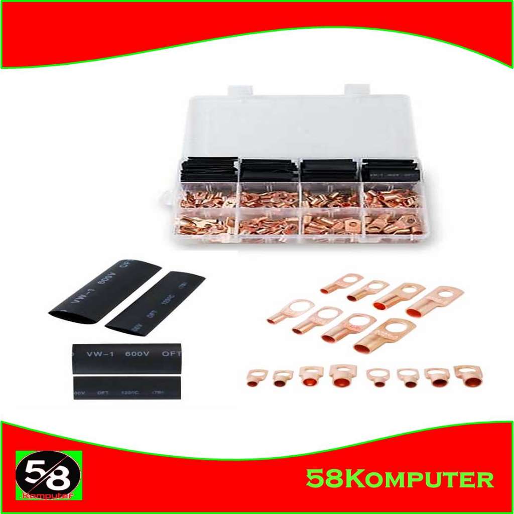 Terminal Skun Aki Motor Skun Kabel Ring Klem Aki Kendaraan Klem Aki Mobil Tembaga Alat Penjepit Klem