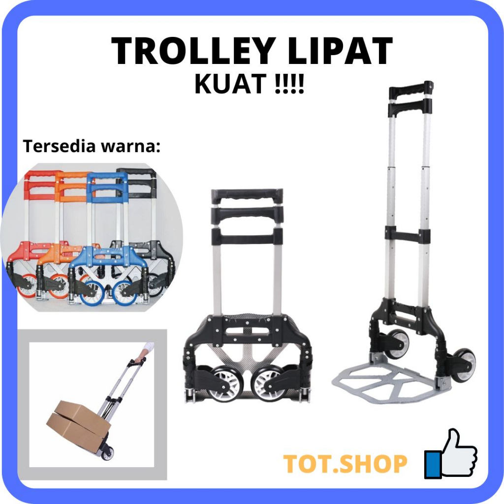 Trolley Lipat, Galon, Barang, Aluminium, Anti Karat [3in1] Troley Troli Lipat Bawa Aqua Galon Alumin