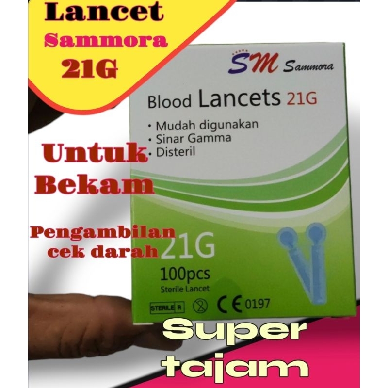 Jarum Bekam Sammora 21G