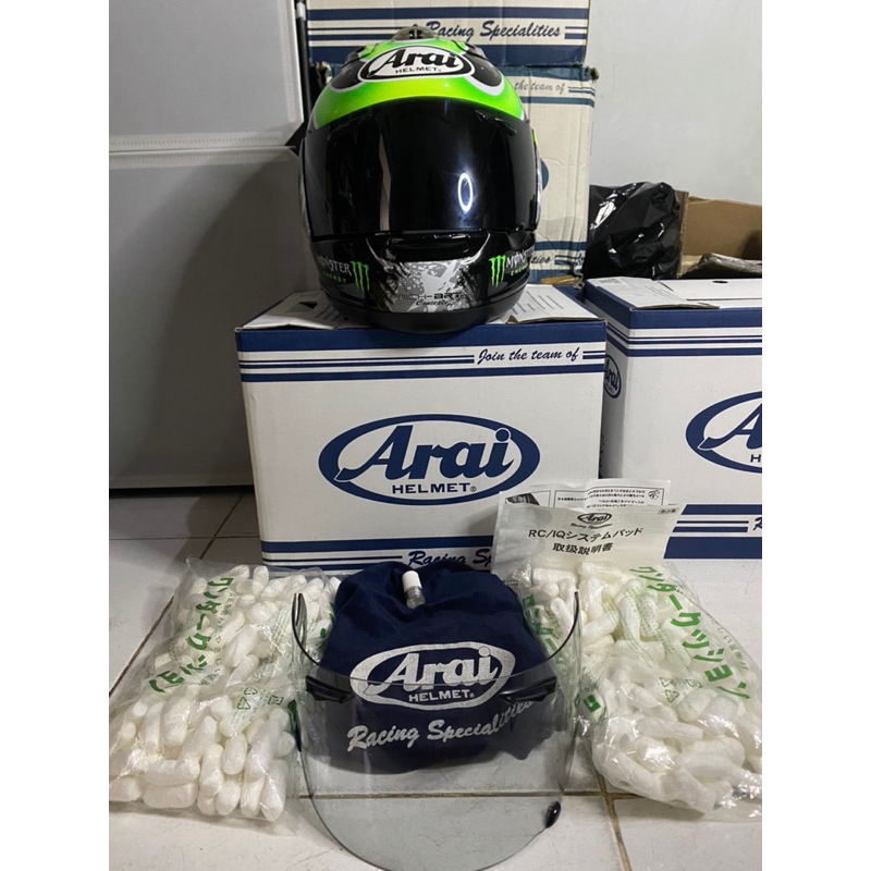 Arai Rx7RR5 Cal Crutchlow WSBK
