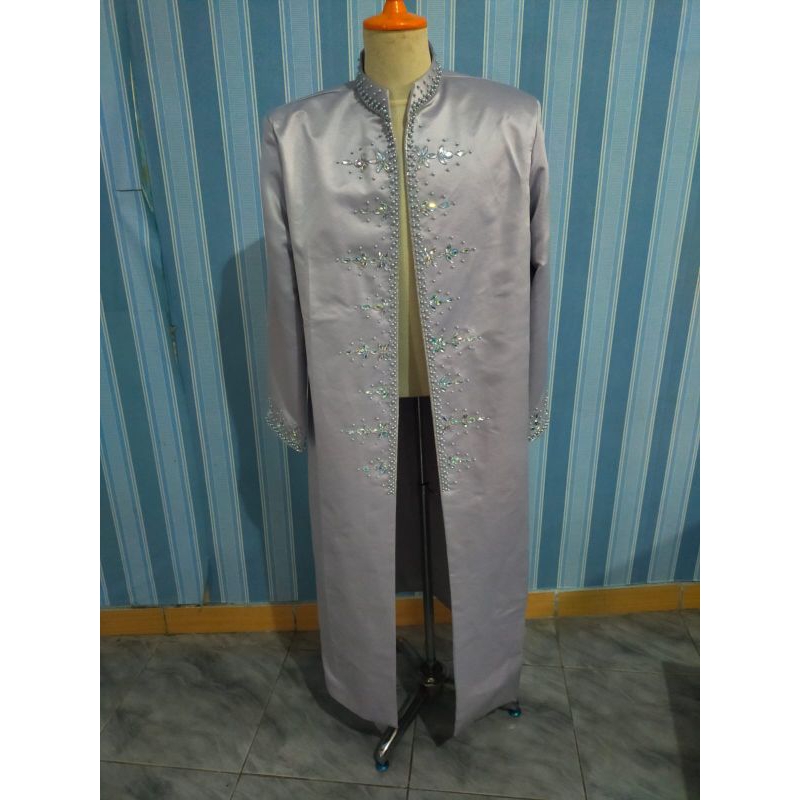 Jubah luar pengantin pria"warna&ukuran bisa request"