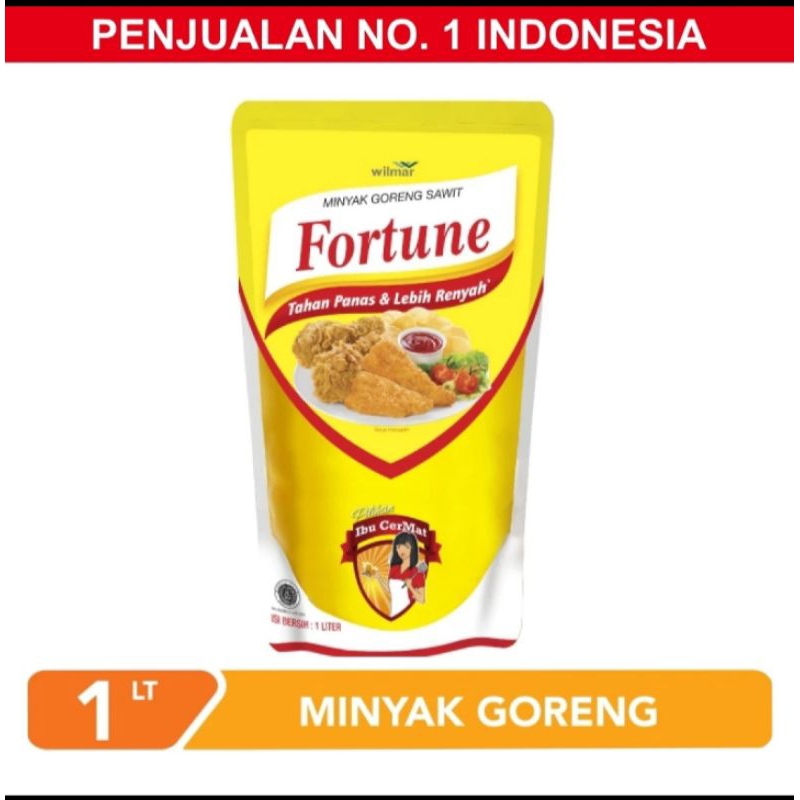 

Minyak Goreng Fortune 1L Tahan Panas Dan Lebih Renyah
