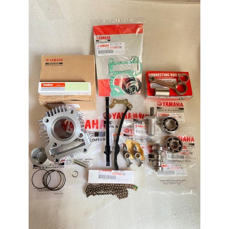 Paket blok Seher lengkap Yamaha Vega R lama Crypton Ori 4ST