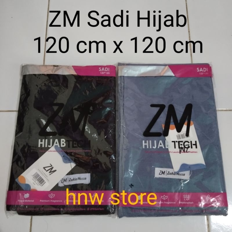 ZM Zaskia Mecca - Sadi Hijab 120 cm x 120 cm New Original