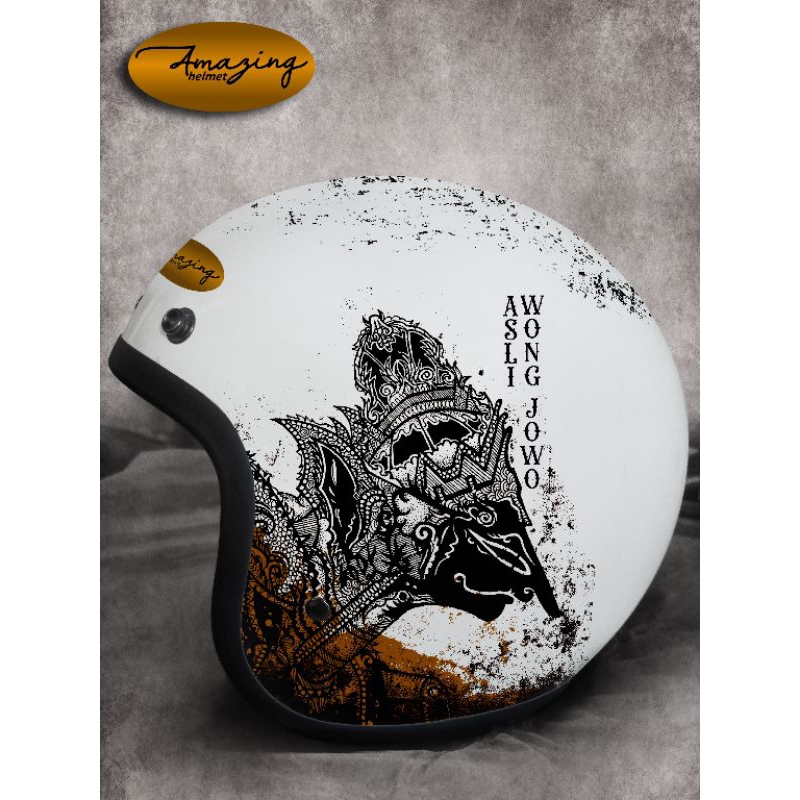 Helmet Asli Wong Jowo