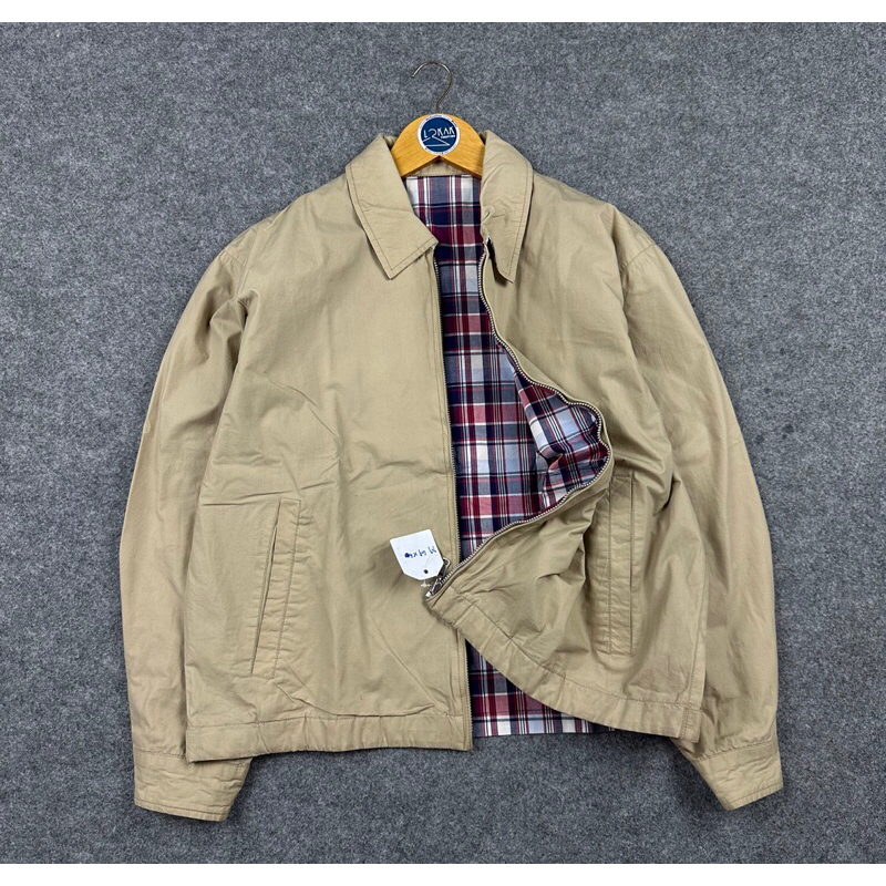 Ralph Lauren CHAPS Boxy Canvas Work Jacket Reversible - Jaket Kanvas Bolak Balik