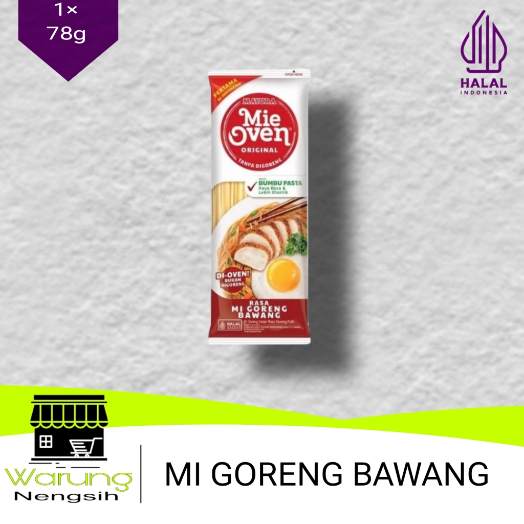 

Mie Goreng Bawang/ Mie Oven / Mie Goreng / Mie Sehat / Indomie Oven / Mie Oven Goreng/ Mie / Mie Goreng / Mayora Mie Oven